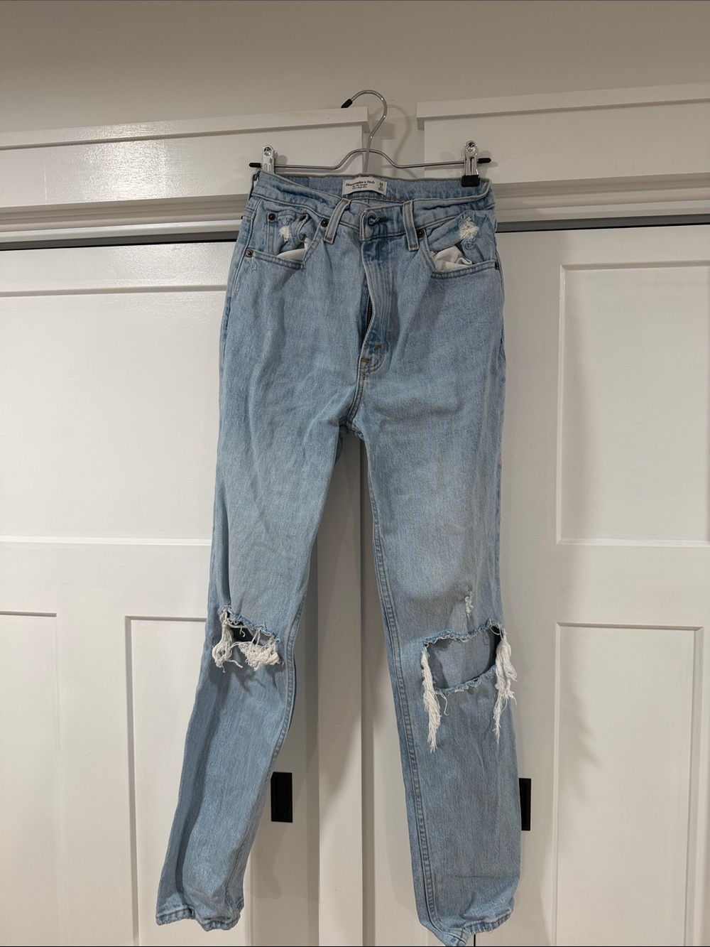 Abercrombie & Fitch 90s straight ultra high rise